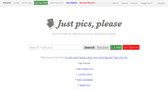 Desktop Screenshot of justpicsplease.com